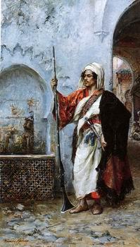 unknow artist Arab or Arabic people and life. Orientalism oil paintings 422 China oil painting art